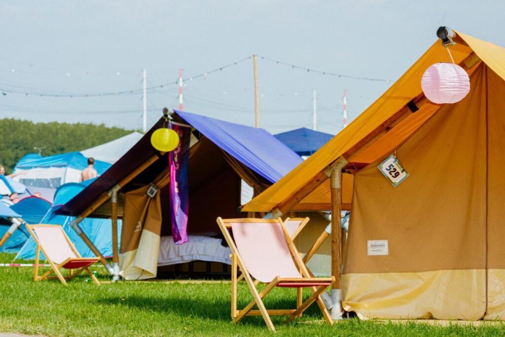 100 Jaar Tt Circuit Assen 2025 Glamping Incl Stroom Exterior foto